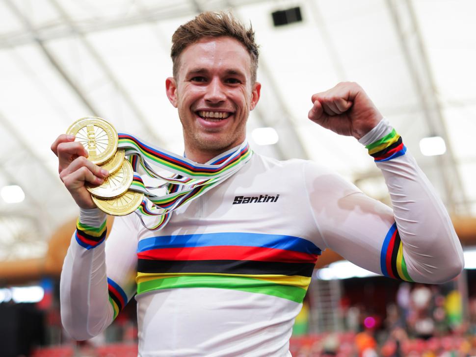 Harrie Lavreysen 2025 Track World Championships medal haul