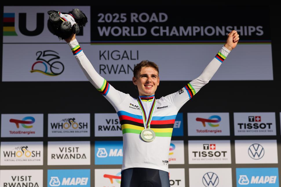 Lorenzo Finn u23 World Champion Rwanda