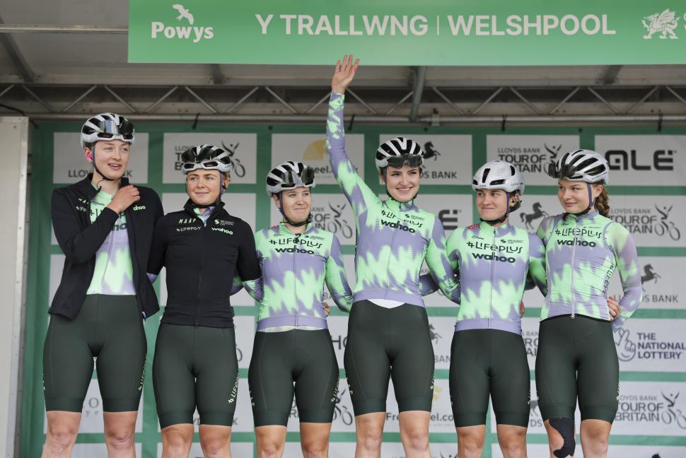 Lifeplus Wahoo, 2024 Tour of Britain Women stage one (Alex Whitehead/SWpix.com)