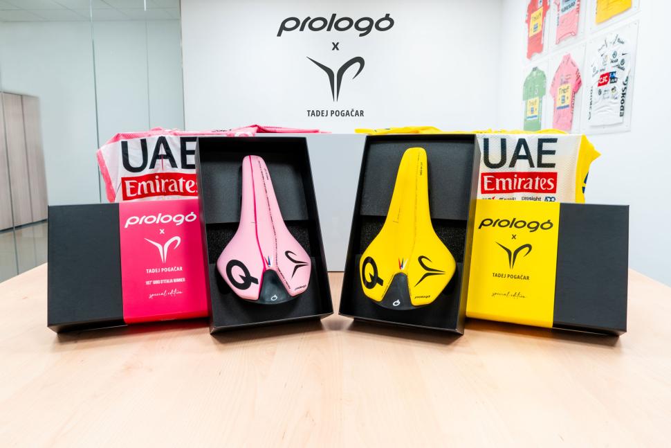 Prologo Pogacar saddle