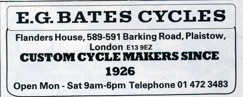Bates Cycles sign - Licenced under CC BY-SA 2.0 by Sludge G on Flickr Creative Commons