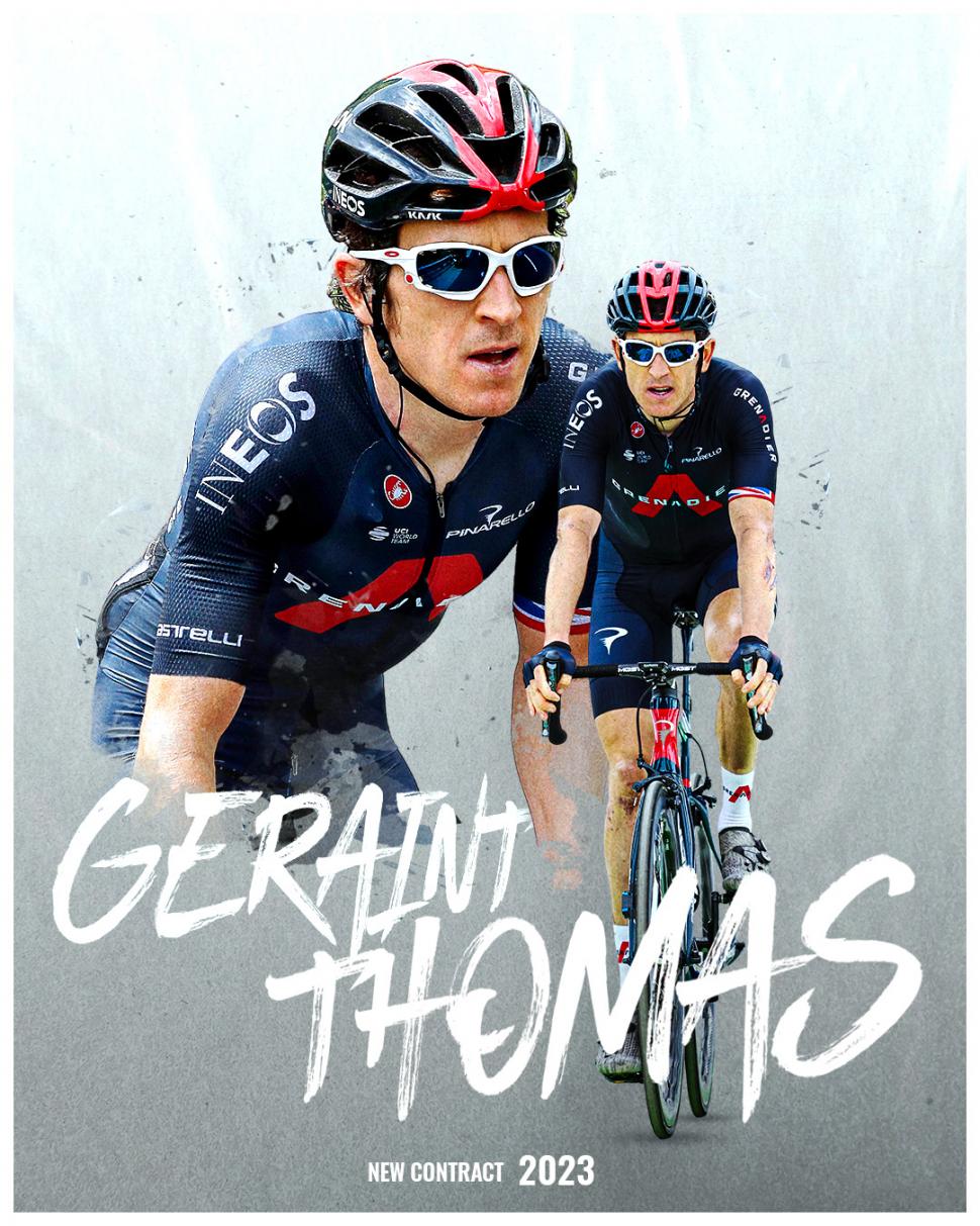 Geraint Thomas contract extension (Image: Ineos Grenadiers)