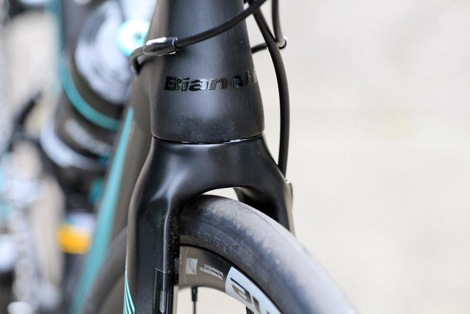 Bianchi Intenso Disc 105 - fork clearance.jpg