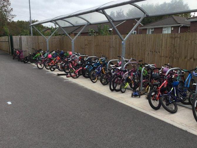 Bike to School Week (Howardian Primary School, Cardiff)