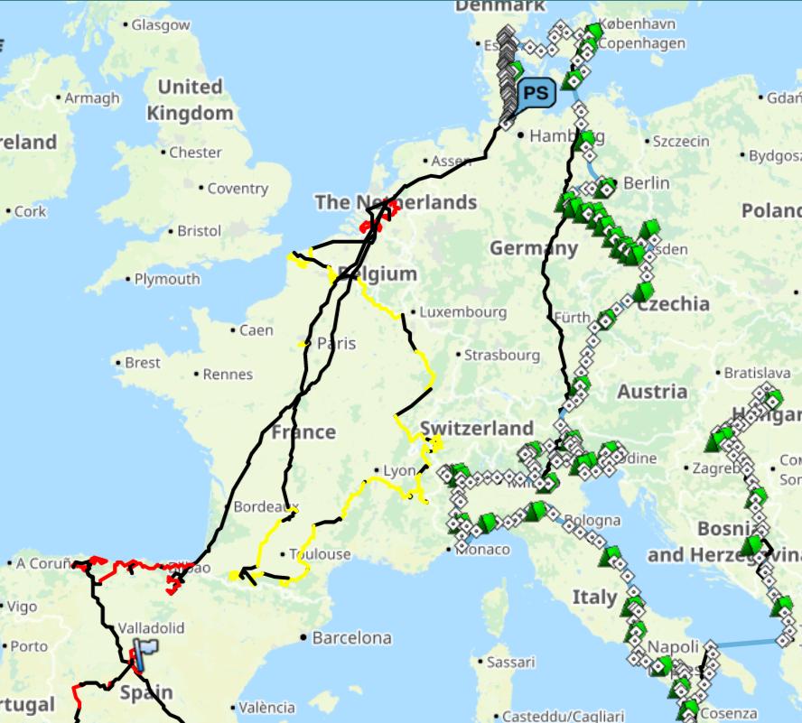 Bikepacker - three grand tours
