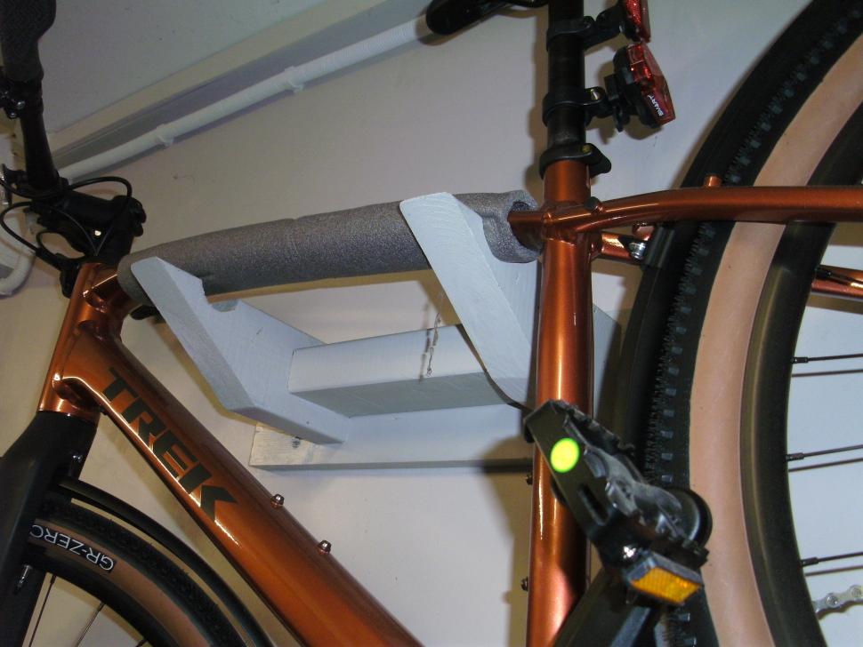 Steve Fox's homemade bike hangers