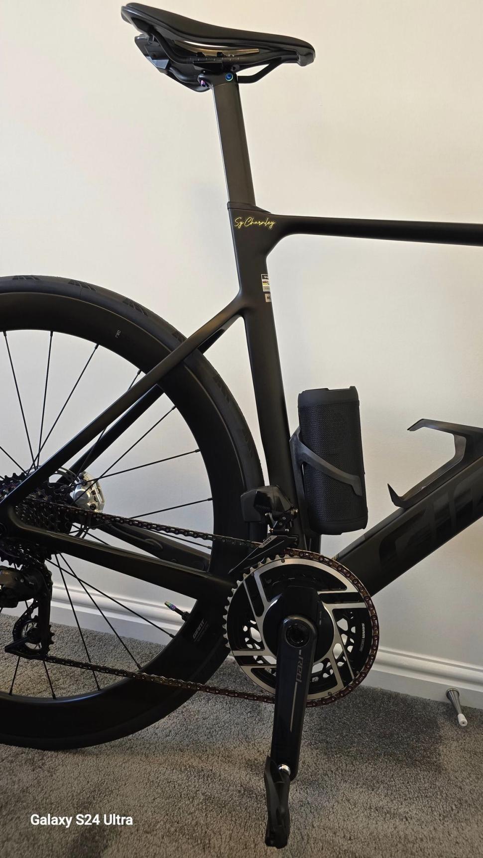 Bluetooth speaker on bike (Simon Charnley, Facebook) 3