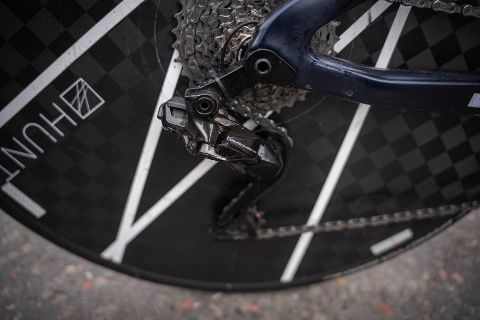 2022 Mark Beaumont NC500 record Argon 18 E-119 Tri+ drivetrain (Markus Stitz (www.markusstitz.com) for an upcoming GCN+ documentary)