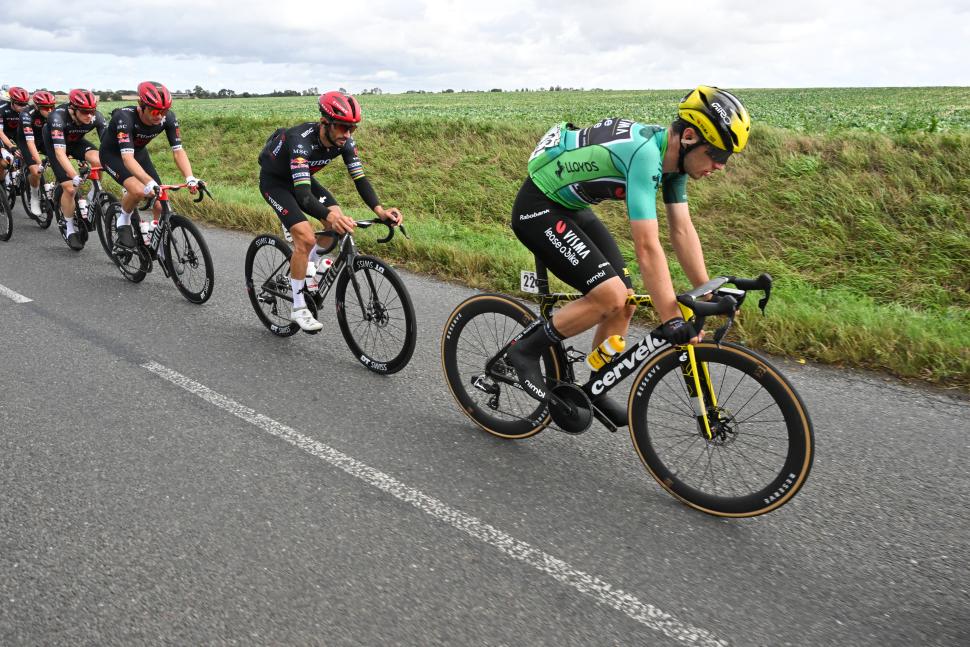Olav Kooij wins stage two, 2025 Tour of Britain, Stowmarket 