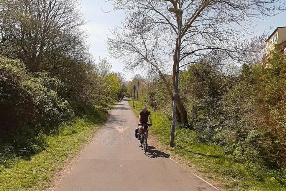 Bristol & Bath Railway Path, near Whitehall Primary School, Bristol (Google Maps)