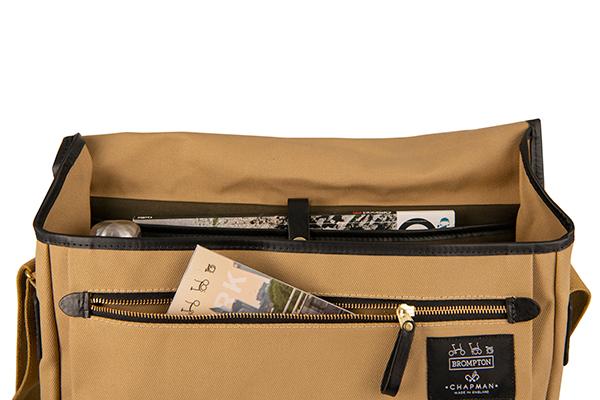 Brompton game bag m tan alt7