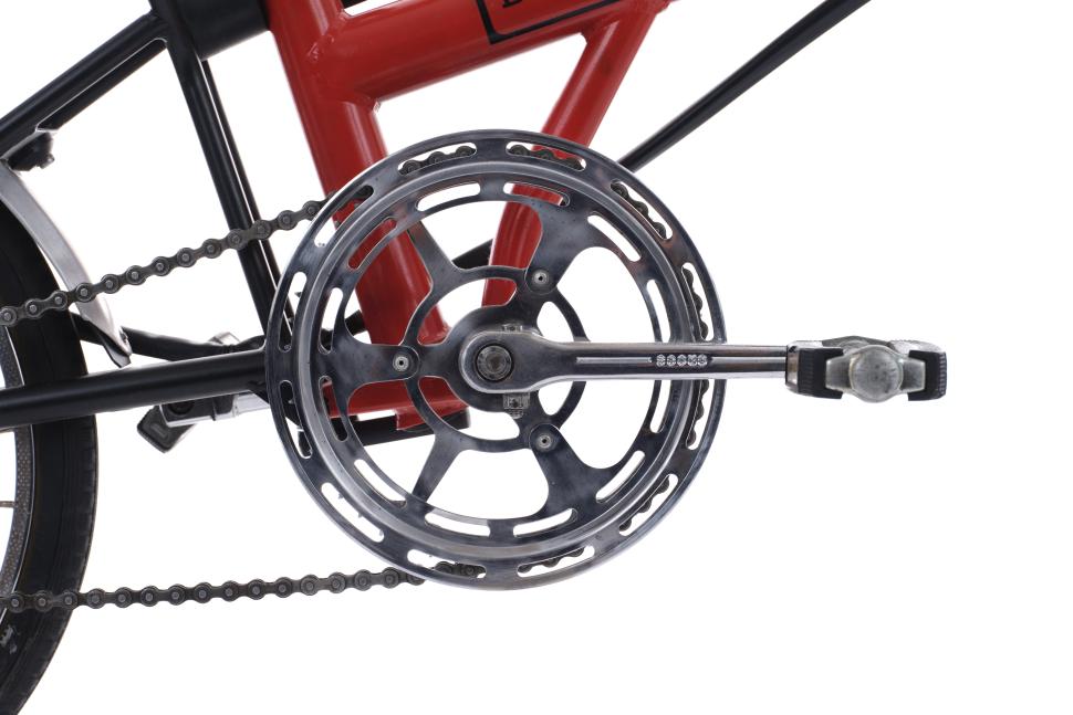 Brompton prototype - chainset and central frame