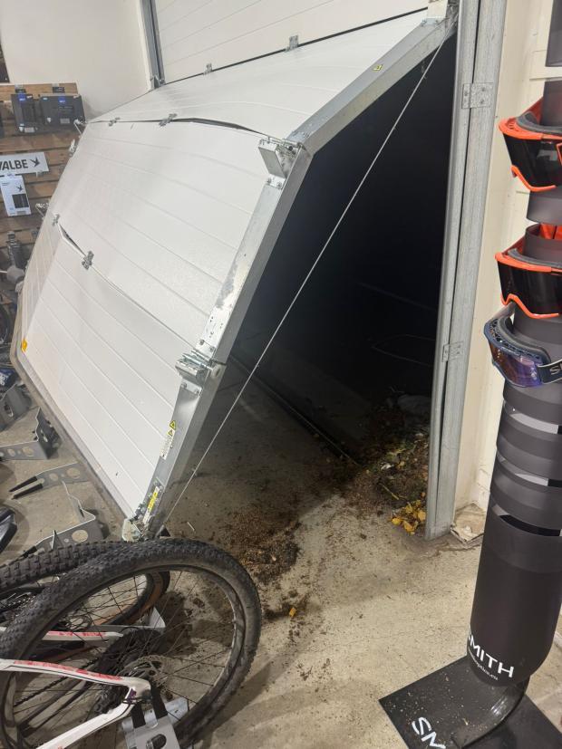 C6 bikes ram raided in another burglary, October 2025