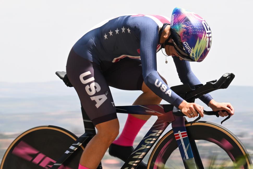 Chloe Dygert, time trial, 2025 world championships, Kigali, Rwanda