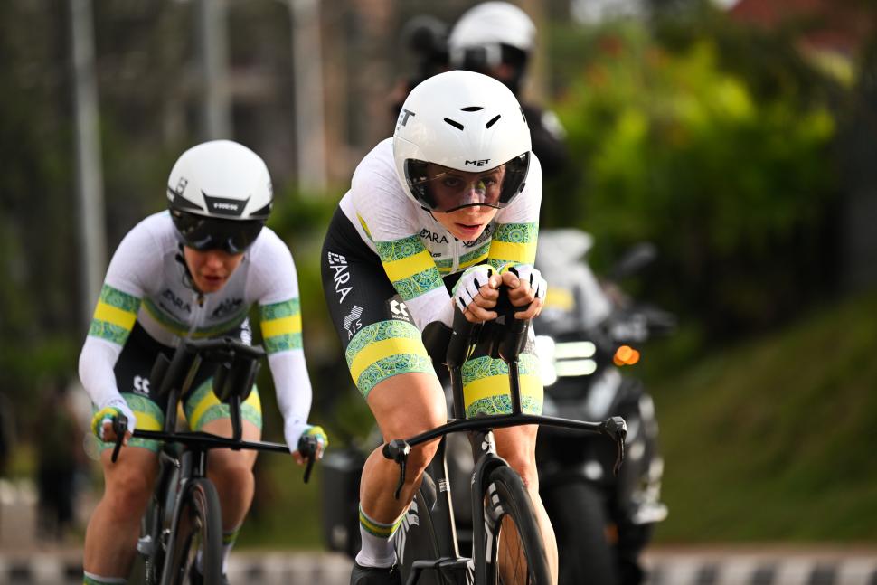 Brodie Chapman and Amanda Spratt, 2025 world championships, Kigali