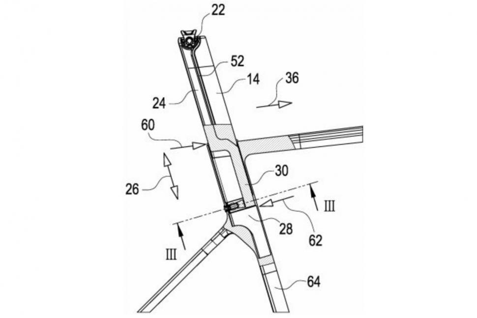 Canyon Aeroad CFR Seat Post Patent