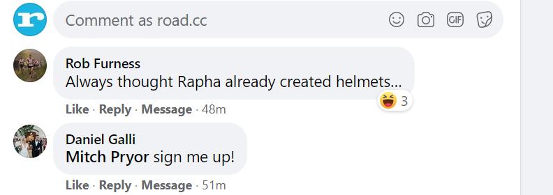 Rapha comment