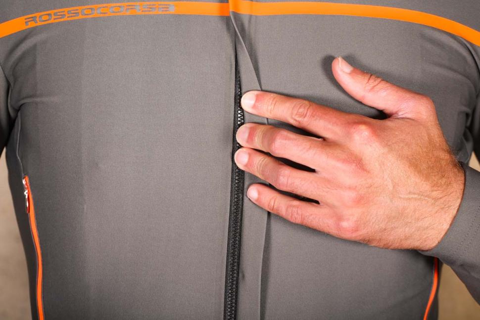 Castelli Perfetto long sleeve jersey - wind flap.jpg
