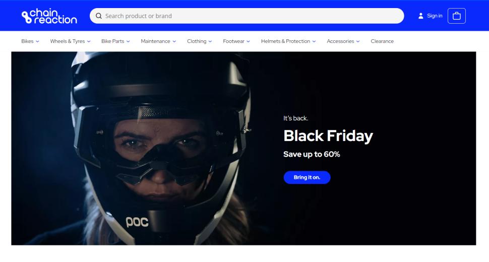 Chain Reaction Black Friday sale
