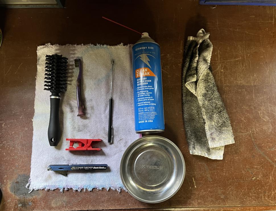 Cheap tool ideas: hairbrush, toothbrush, old towel to use as rags etc