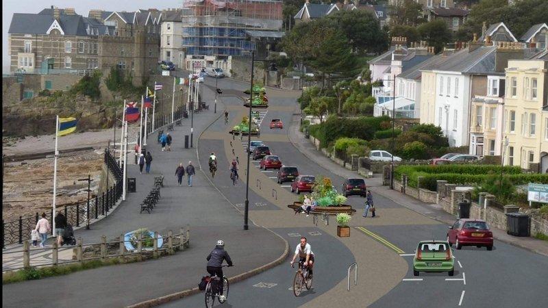 Clevedon seafront proposals (N Somerset Council)