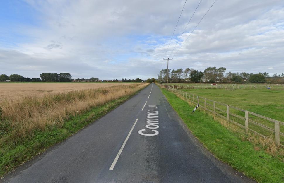Common Lane, Burn, Selby (Google Street View)