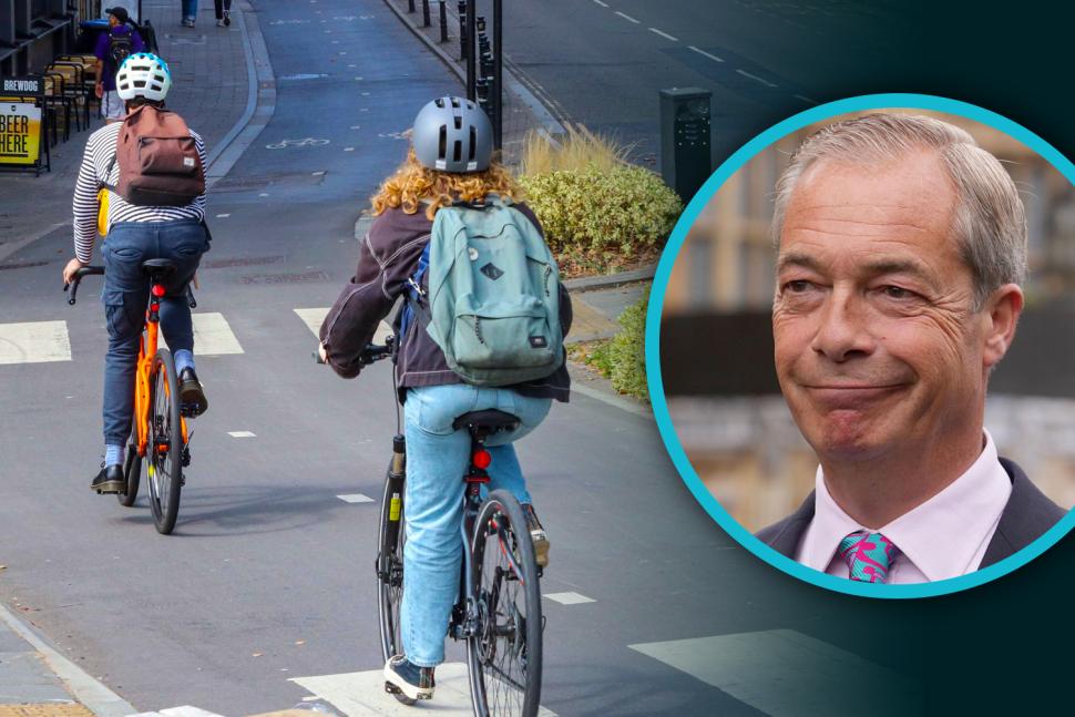 Commuters and Nigel Farage