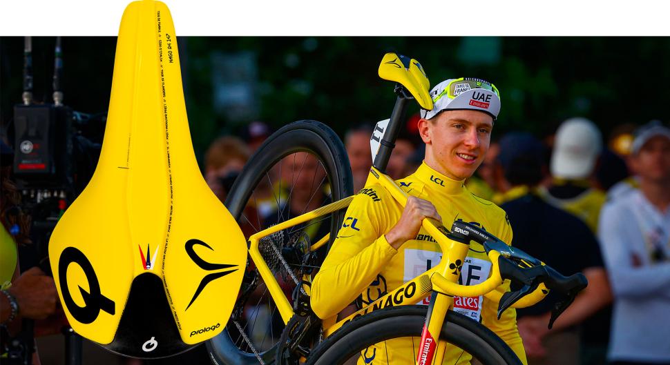 Pogacar tour saddle