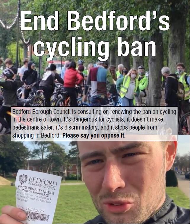 Cycle Bedford PSPO campaign