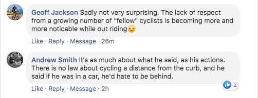 cycle close pass comments 1