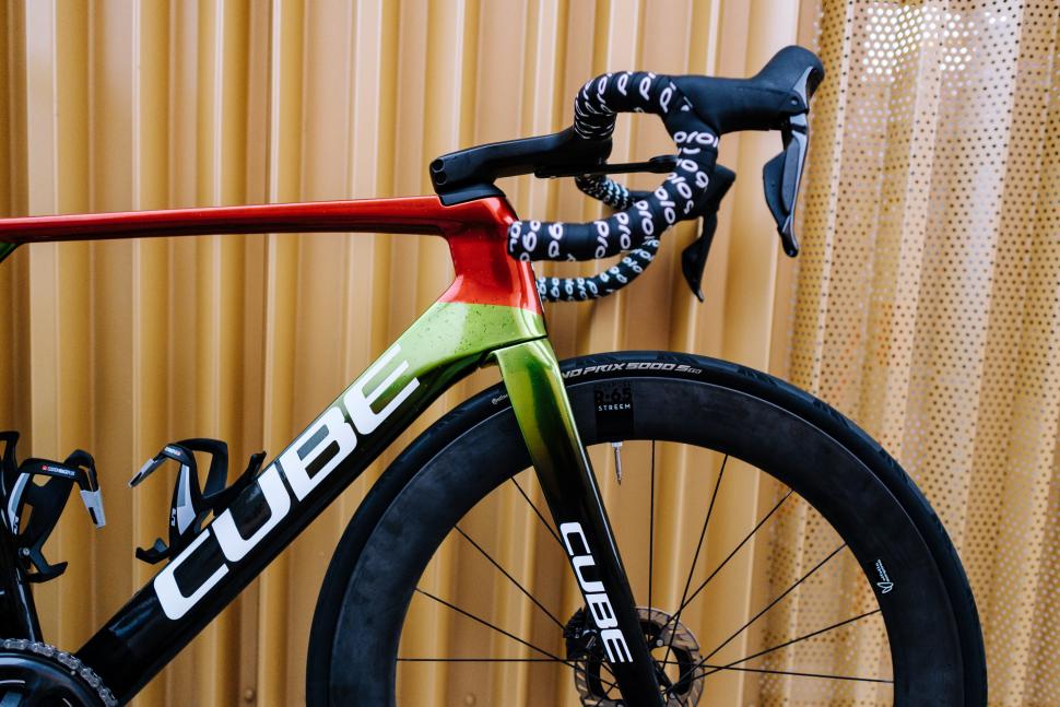 2022 Cube C:68X Biniam Girmay World Champs front @cyclingmedia_agency