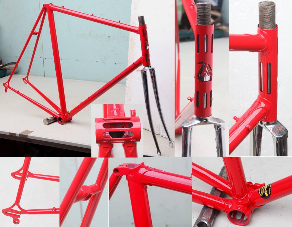 Dave Russell frame - via Hilary Stone Cycles