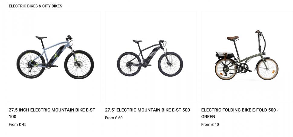 Decathlon Rental bikes