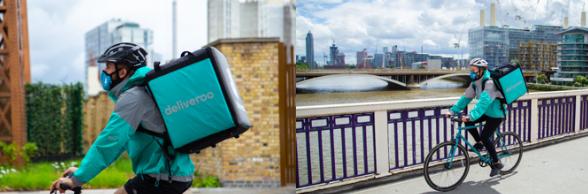 Deliveroo face mask