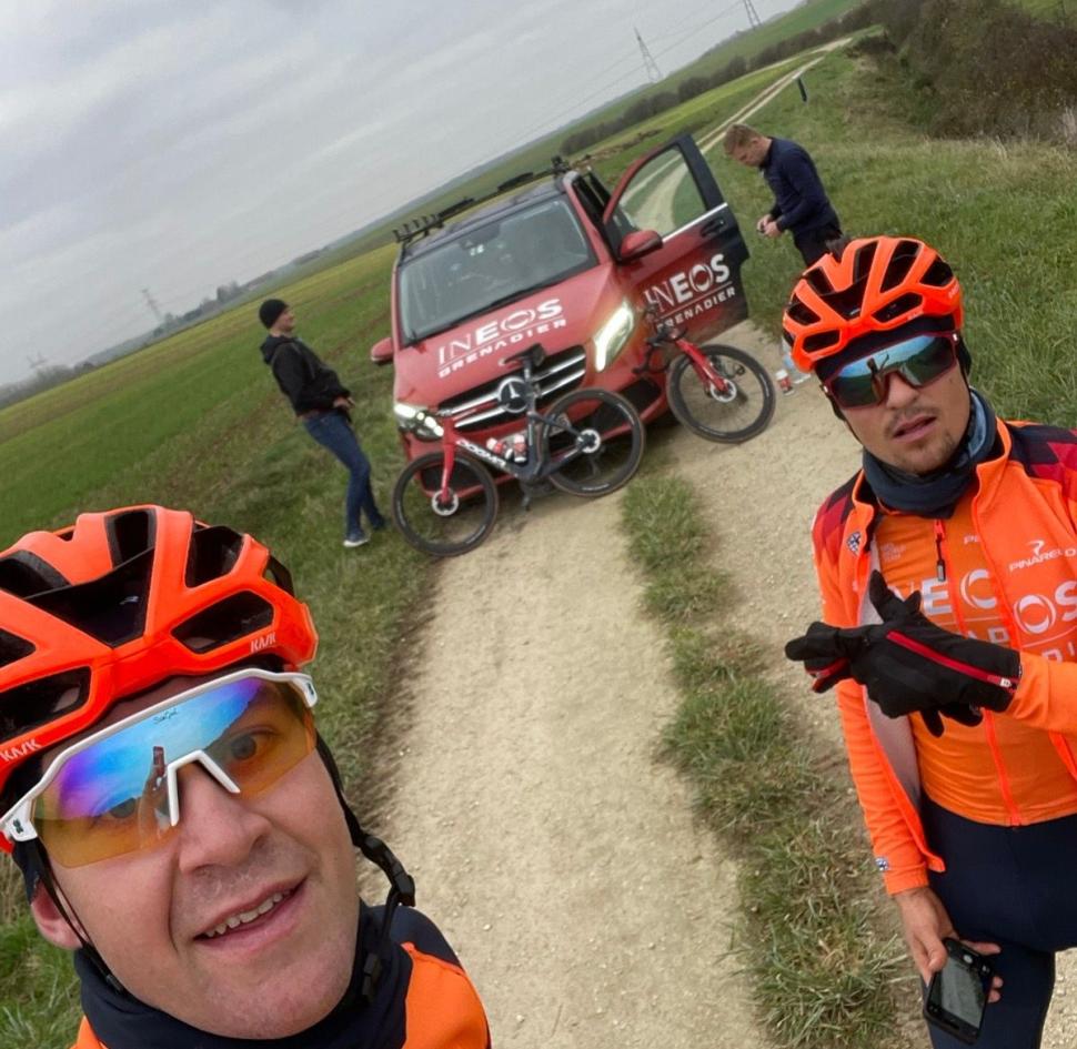 Tom Pidcock Tour de France gravel stage (Strava/Laurens De Plus)