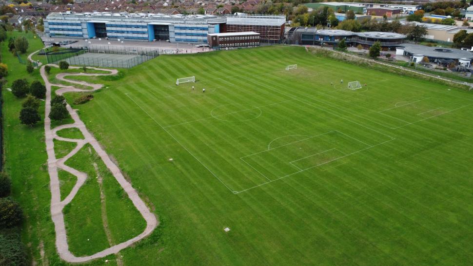 Folkestone Academy mountain bike track