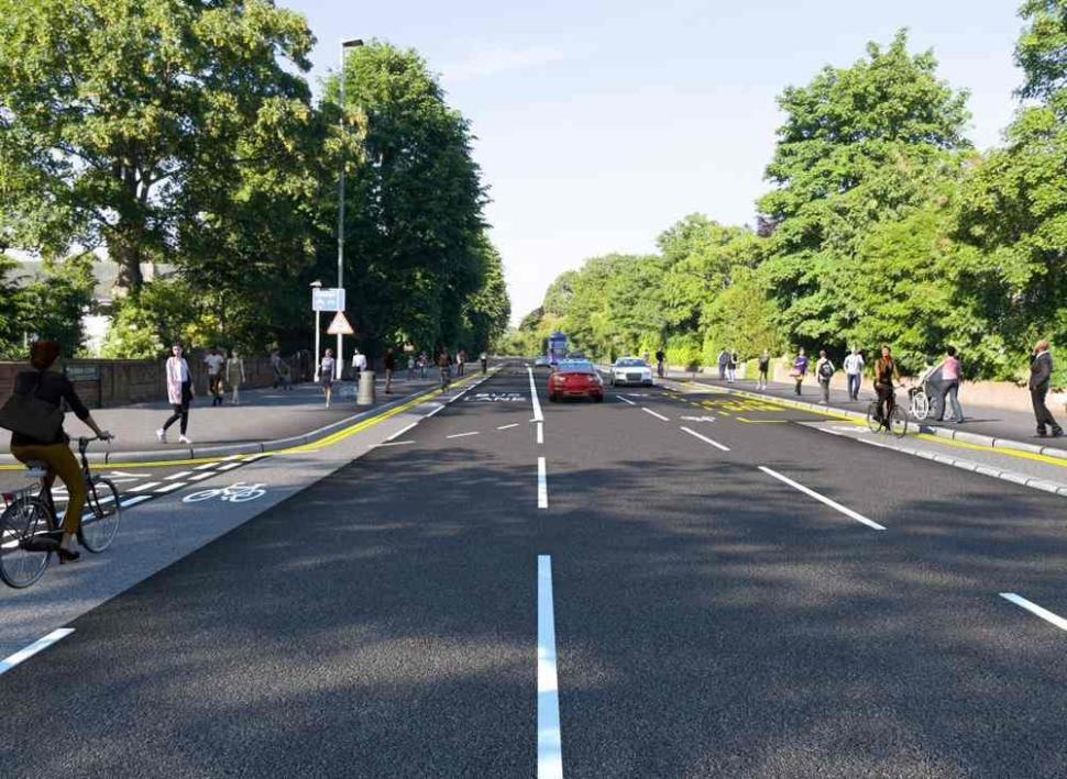 Bath Road and Castle Hill active travel scheme (Reading Borough Council)