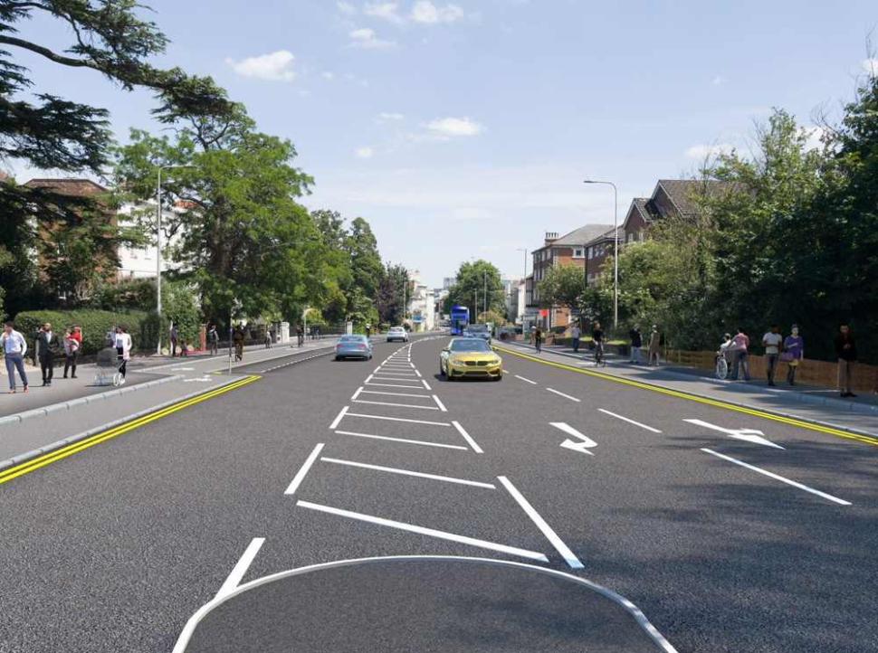 Bath Road and Castle Hill active travel scheme (Reading Borough Council)