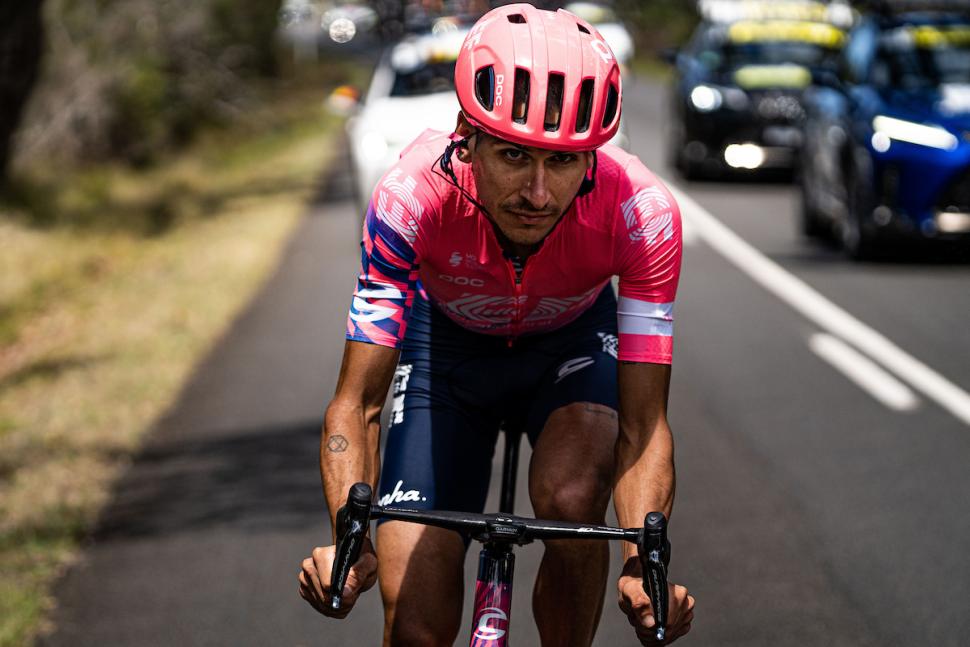 Lachlan Morton, 2020 Cadel Evans Great Ocean Road Race (Zac Williams/SWpix.com)