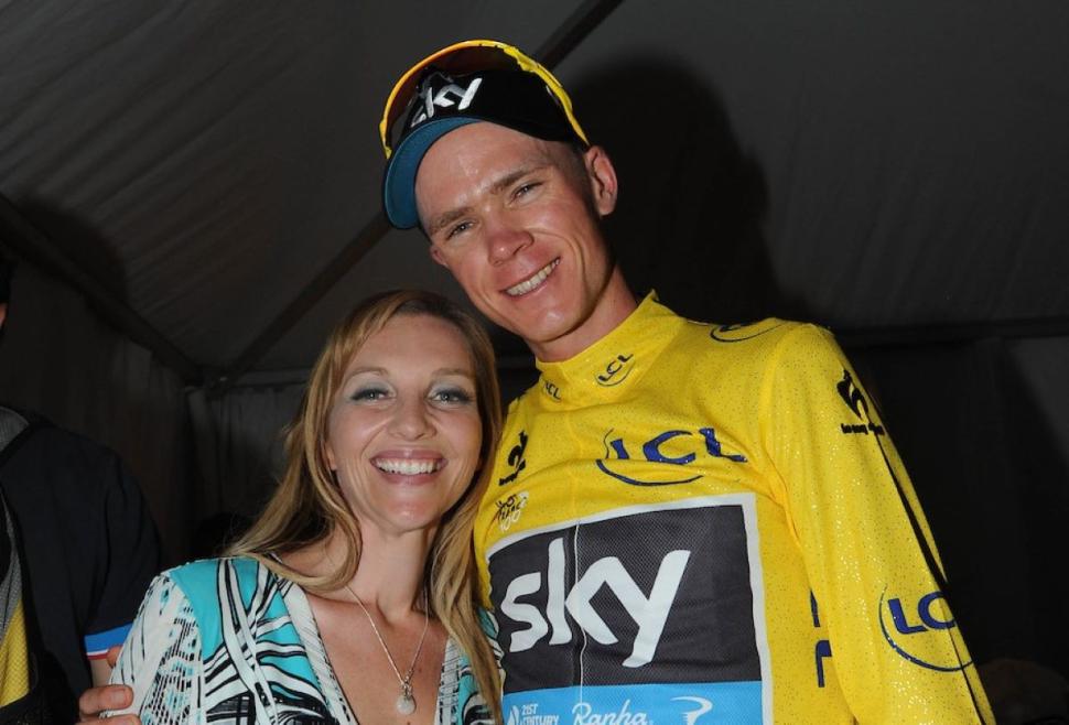 Chris and Michelle Froome (SWpix.com/Simon Wilkinson)
