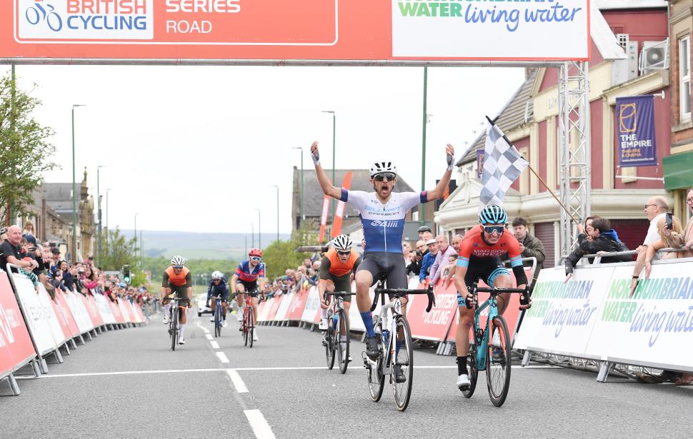 Jamie Shaw wins 2019 Tour of the Reservoir (Simon Wilkinson/SWpix.com)