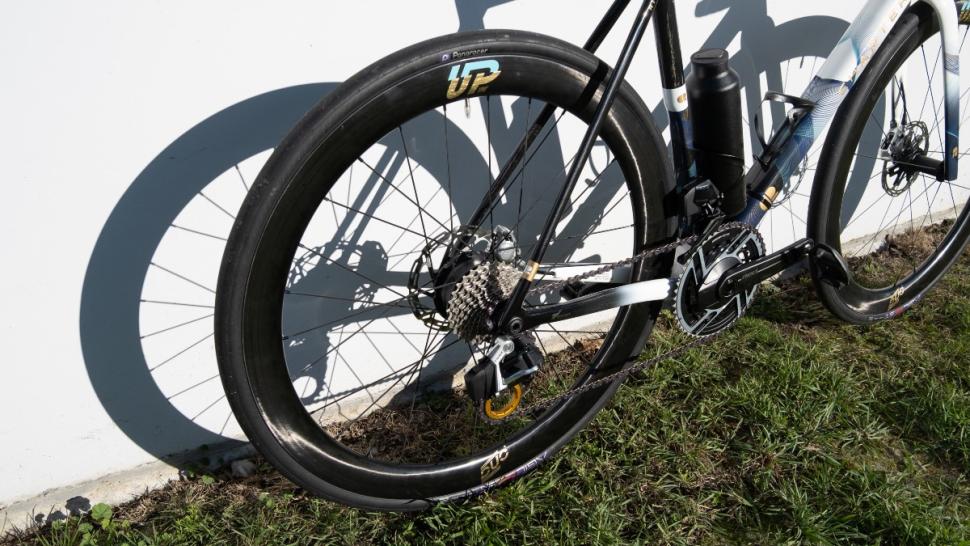 Duo Wheels ebike wheel close