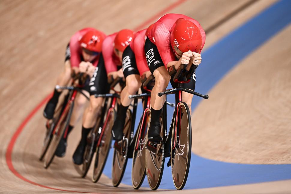 Danish men's pursuit team Tokyo 2020