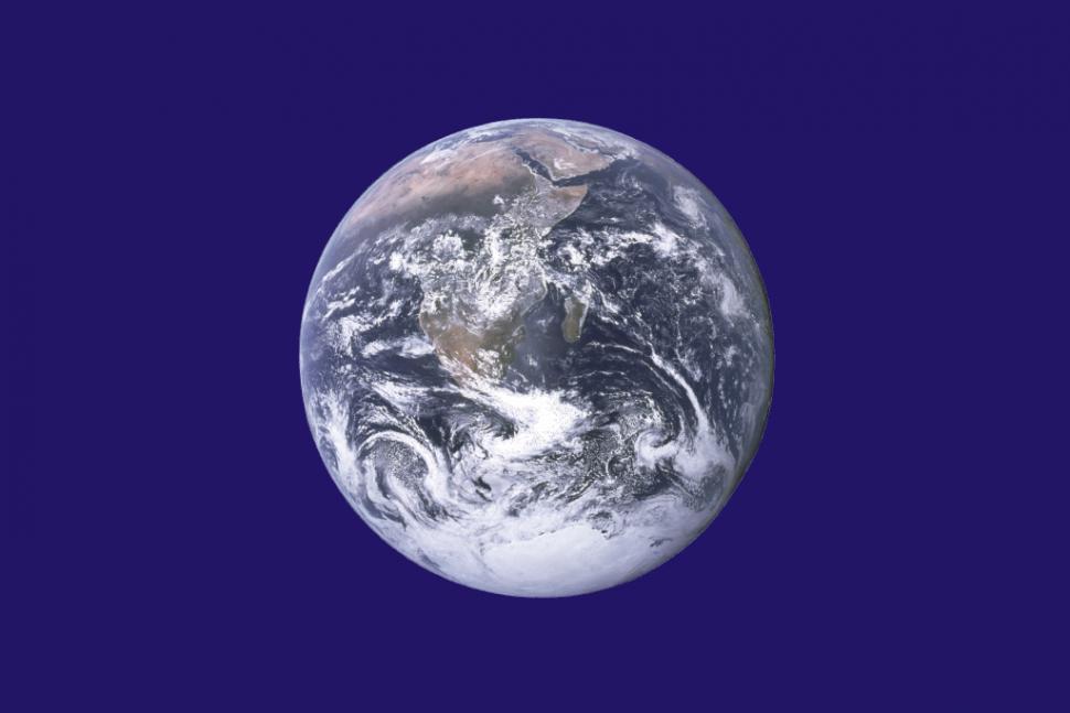Earth Day Flag - via wkimedia commons