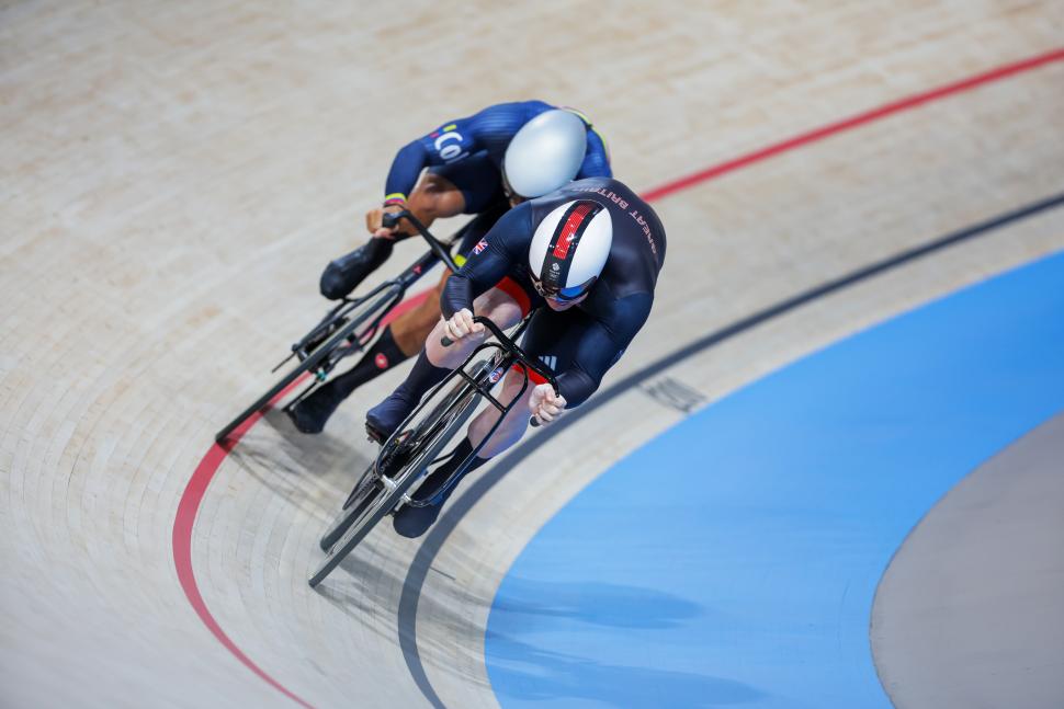 Jack Carlin, men’s sprint, 2024 Paris Olympics (Ed Sykes/SWpix.com)