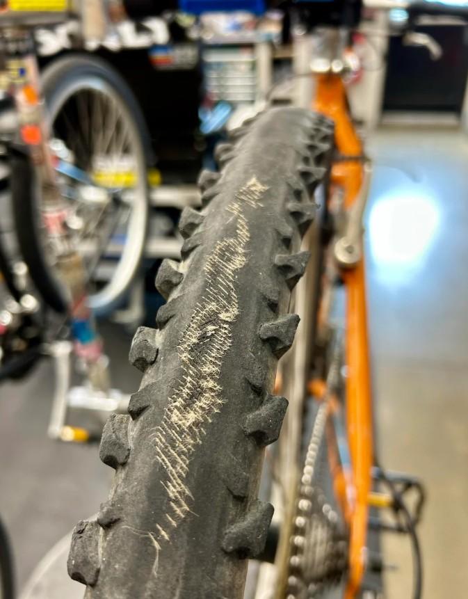 Facebook Marketplace tyre 