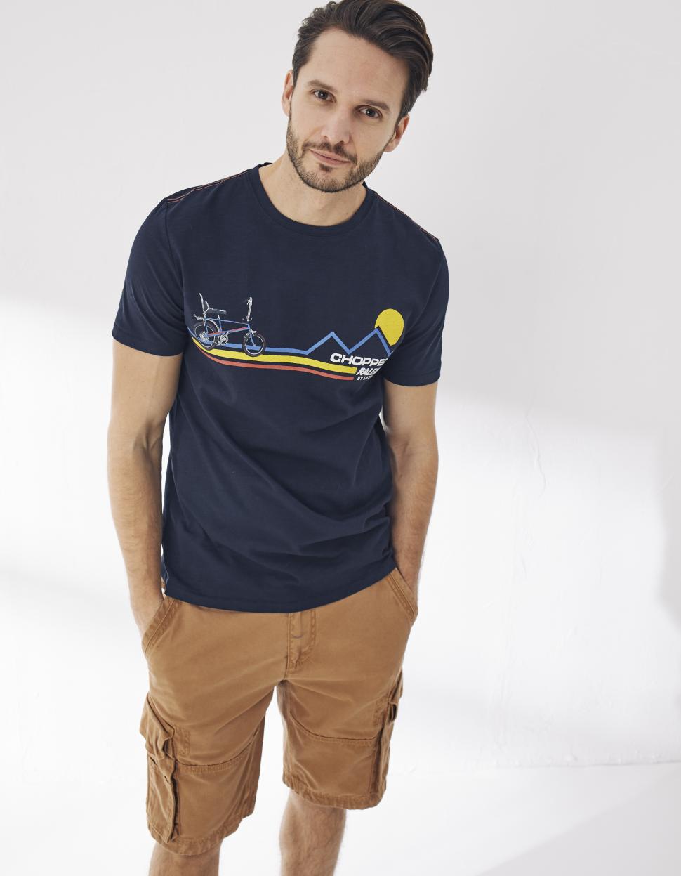FatFace X Raleigh Chest Stripe Tee in Navy 974051, &pound;28.jpg