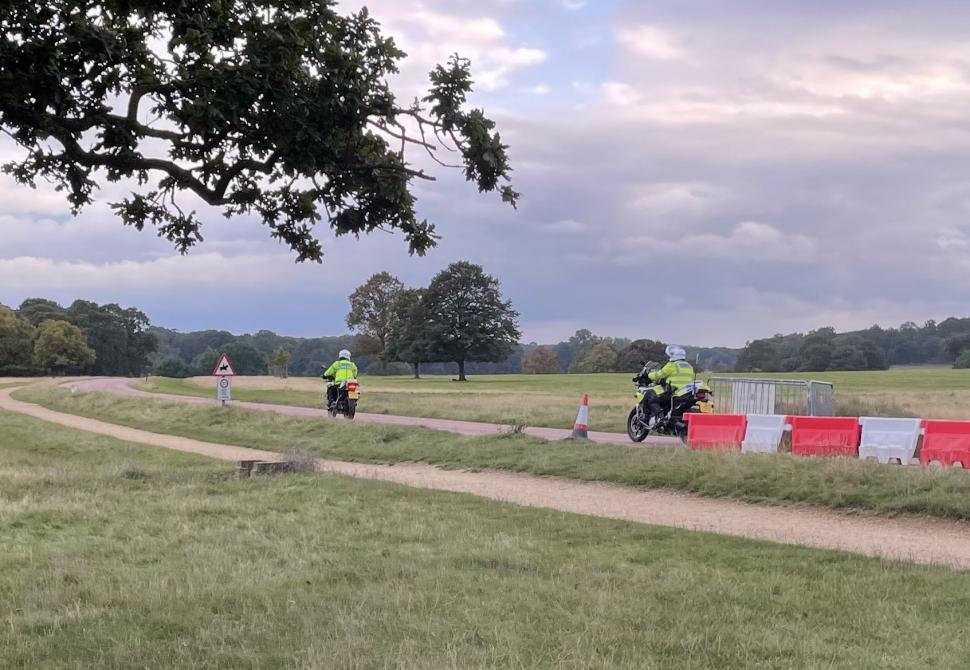 Royal Parks Police Richmond Park (image credit: Richmond Cycling Campaign/Twitter)