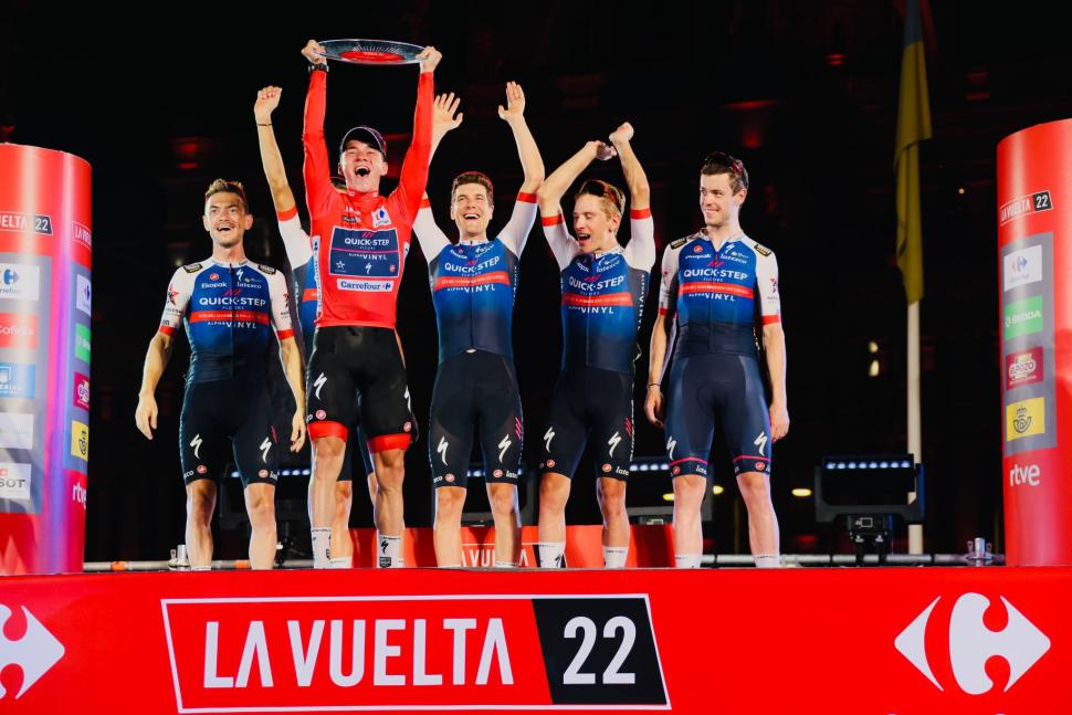 Remco Evenepoel vuelta espana podium 2022 (Wout Beels)