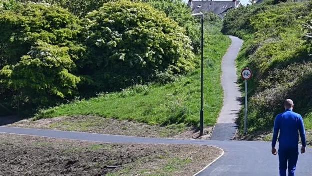Walney cycle path